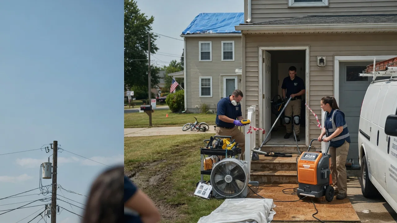 Water Damage Repair in Wampum, PA near me
